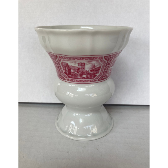 VILLEROY and BOCH Rüdesheimer Kaffee Porcelain Heinrich Footed Mug 3.75 inches - Picture 3 of 8